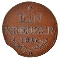 1816B 1kr Cu T:2 lapkavég