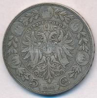 Ausztria 1900. 5K Ag "Ferenc József" T:3 
Austria 1900. 5 Corona Ag "Franz Joseph&qu...