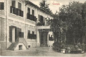 1912 Gerjen, Mádi Kovács kastély. Thaisz Artur kiadása (fa)