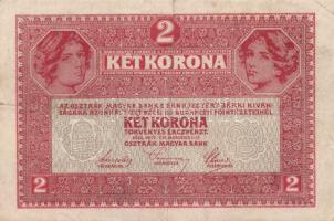 1917. 2K "7443-as" sorozatszámmal, "Generalsekreter + törvéky" lemezhibákkal T:I...