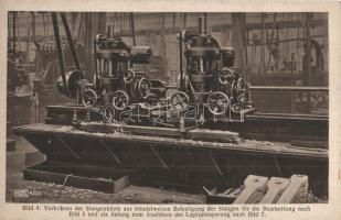 Hannover, HANOMAG locomotive factory, interior - 21 pre-1945 unused postards