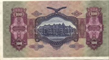 1930. 100P feltehetően fázisnyomat, 3 oldalon keskeny fehér ívszéllel! T:I