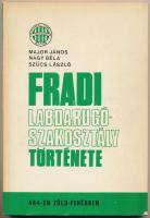 Major János-Nagy Béla-Szücs László: Fradi labdarúgószakosztály története. Bp., 1972, Sportpropaganda. Kiadói papírkötésben.