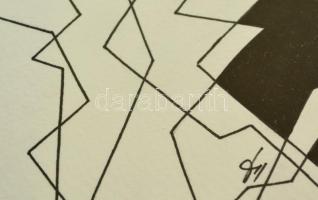 Kun Sarolta (1990- ): Frida. Akvarell-tus, papír, jelzett, üveg keretben, 40×30 cm