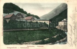 1906 Herkulesfürdő, Baile Herculane; Dalszínház. Müller Testvérek kiadása / Orpheum (EK)