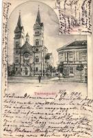 1901 Temesvár, Timisoara; Római katolikus templom / Roman Catholic church