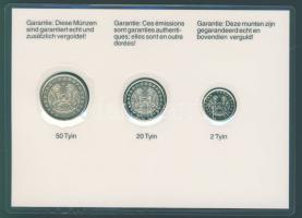 Kazahsztán 1993. 2T, 20T, 50T szettben, ismertetővel T:BU