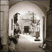 1974 A "Segesvár" című forgatása Vácon, rendezte: Lányi András, 9 db fotónegatív, 6×6 cm