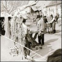 1974 A "Segesvár" című forgatása Vácon, rendezte: Lányi András, 9 db fotónegatív, 6×6 cm