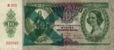 1936. 10P nyilaskeresztes fny-sal T:II/III+