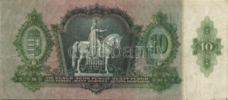 1936. 10P nyilaskeresztes fny-sal T:II/III+