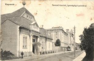 Kaposvár, Nemzeti Kaszinó, Igazságügyi palota (EK)