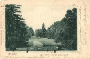 1903 Gödöllő, Királyi kastély parkja (b)
