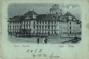 1898 Eger, Erlau; Lyceum akadémia (fa)