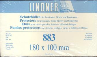 Víztiszta bankjegytok 180x100mm (100db/cs), használatlan!