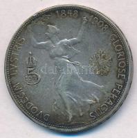 Ausztria 1908. 5K Ag "Ferenc József - Jubileum" T:2- patina
Austria 1908. 5 Corona Ag &qu...