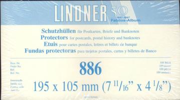 Víztiszta bankjegytok 195x105mm (100db/cs), használatlan!