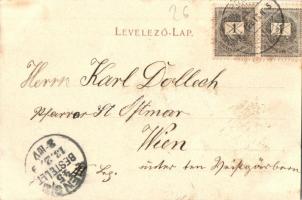 Sopron, Oedenburg; M. kir. törvényház. Kiadja L. F. Kummert