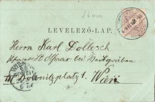 1899 Sopron, Oedenburg; Brennbergbánya, Brennberg; Bánya kancellária, Sopron akna, utcakép. Kiadja L...