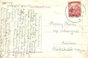 Solymár, Fő utca. W. L. Bp. 7554. Kiadja Kégl Sebestyén (EK)