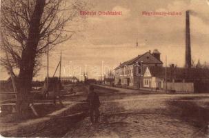 1909 Orosháza, Megyasszay malom. W.L. 1524. (EK)