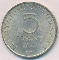 1948. 5Ft Ag "Petőfi" T:2
Adamo EM1