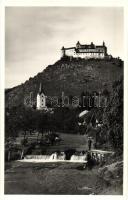 Krasznahorka-váralja, Krásnohorské Podhradie; Vár, mauzoleum belső - 2 db régi képeslap / castle, mausoleum interior - 2 pre-1945 postcards
