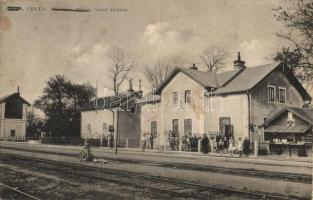Csata, Cata; Vasútállomás / railway station (EK)