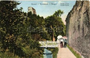 Brassó, Kronstadt, Brasov; Árokmente, híd / Graft, bridge