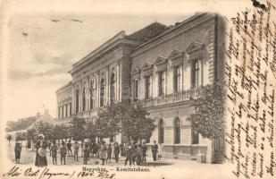 1904 Fogaras, Fagaras; megyeháza / Komitatshaus / county hall
