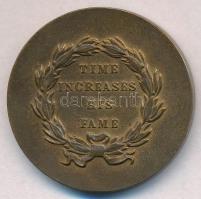 Amerikai Egyesült Államok DN "George Washington" Br modern emlékérem (33mm) T:2
USA ND &q...