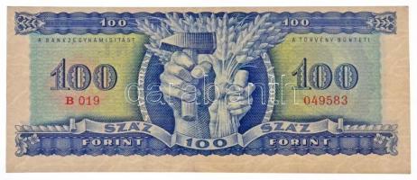 1946. 100Ft T:II / Hungary 1946. 100 Forint C:XF 
Adamo F26