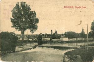 Késmárk, Kezmarok; Poprád folyó. W.L. Bp. 2905. / River Poprad (kopott sarkak / worn corners)