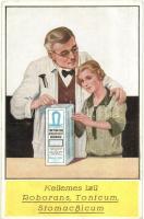 Tinctura Ferri Athenstaedt gyógyszer reklám, Dr. Rosenberg Sándor gyógyszerészeti laboratóriuma / Hungarian medicine advertisement (EB)