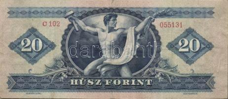 1947. 20Ft T:II-/III+