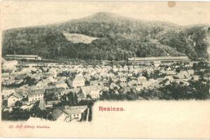 1901 Resicabánya, Resita; látkép. Kiadja Ifj. Neff Károly / general view (EK)