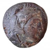 Keleti Kelták / Thrákia? Kr. e. ~III. század Ag Tetradrachma, III. Alexandrosz pénzeinek imitációja (12,08g) T:2,2- Eastern Celtic Tribes / Thrace? 3rd century BC Ag Tetradrachm, imitation on the coins of Alexander III (12,08g) C:XF,VF