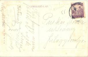 Zilah, Zalau; Báró Wesselényi Miklós szobor, étterem. W. L. Bp. 2336. / statue, restaurant (EK)