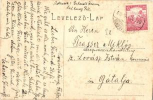 1917 Oravica, Oravita; Fő utca, Korona szálló, George Ivacskovics üzlete. 19483. / main street, hote...