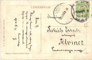 Vulkán, Zsivadejvulkán, Vulcan; gyár. W.L. Bp. 5373. Kiadja Ferenczi Emil / factory (EK)