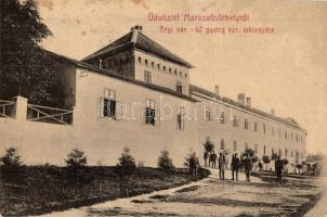 1907 Marosvásárhely, Targu Mures; Régi vár, a 62. gyalogezred laktanyája. No. 49. / old castle, the 62nd infantrys barracks