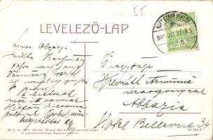 Nagyszentmiklós, Sannicolau Mare; Kishíd utca, templomok. W. L. Bp. 2108. Kiadja Wiener Náthán / str...