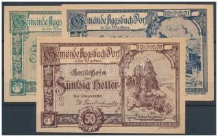 Ausztria 1920. 9db klf szükségpénz, közte Aggsbach, Altheim T:I,I- Austria 1920. 9pcs of diff necessity notes, including Aggsbach, Altheim C:UNC,AU