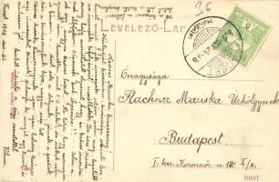 Facset, Facsád, Faget; Fő utca, Klein Dávid üzlete és saját kiadása. W. L. (?) 1422. / main street, ...