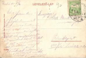 1911 Puhó, Púchov; utcakép. Reismann Mór kiadása 21036. / street view