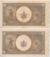 Románia 1945. 10.000L (2x) sorszámkövetők T:II,II-
Romania 1945. 10.000L (2x) sequential serials C:...