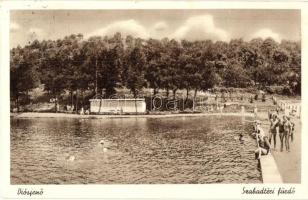 Diósjenő, Szabadtéri fürdő, strand, fürdőzők