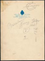1928 Bárcziházi Bárczy István (1882-1952 miniszterelnöki hivatal államtitkár-helyettese, fotó Kallós...