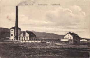 1911 Rajec, Rajetz; Posztógyár. Altmann Alajos kiadása / Tuchfabrik / cloth factory