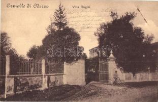 Ormelle di Oderzo, Villa Regini, bicycle. Ditta Bianchi (lyukak / holes)